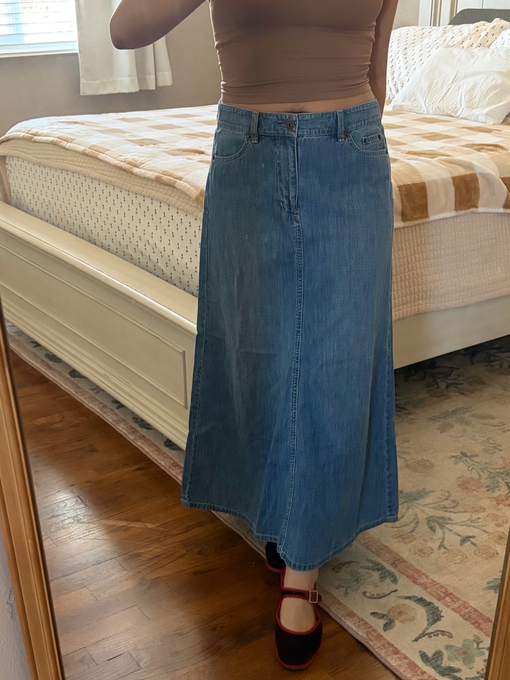 Ralph Lauren Denim Maxi Skirt